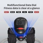 Foldable Hydraulic Rowing Machine with LCD Monitor