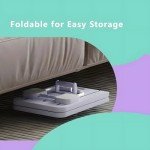 Foldable Pilates Reformer Board with Ab Roller