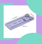 Foldable Pilates Reformer Board with Ab Roller