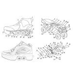 2-in-1 Roller Skates for Kids and Adults