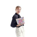 Ice Skating Lover Makeup Bag and Toiletry Kit