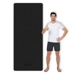 Extra Long Non-Slip Yoga Mat with Strap