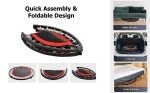 40" Foldable Mini Trampoline with T Bar Handle