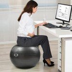 Anti-Burst Exercise Ball for Yoga and Pilates