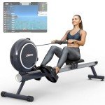 JOROTO Foldable Magnetic Rowing Machine with Bluetooth