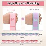 2-Pack High Elasticity Yoga Stretch Straps