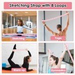 2-Pack High Elasticity Yoga Stretch Straps
