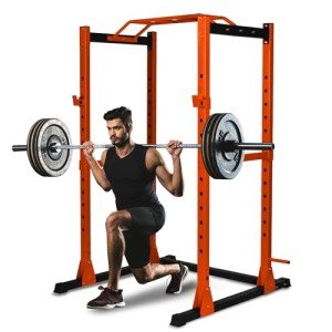 Adjustable Squat Rack with Landmine Attachment