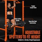 Adjustable Squat Rack with Landmine Attachment