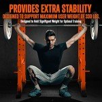 Adjustable Squat Rack with Landmine Attachment