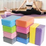 Foam Yoga Blocks for Stretching and Exercise