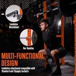 Adjustable Squat Rack with Landmine Attachment