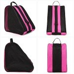 Kefiyis Pink Roller Skate Bag with Adjustable Strap