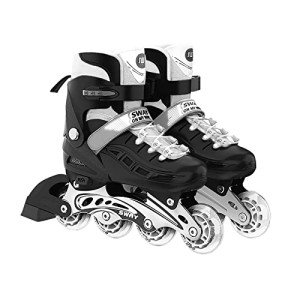 Adjustable Light-Up Inline Skates for Kids & Adults