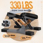 Sportsroyals Mini Twist Stepper with Resistance Bands