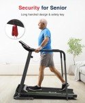 Redliro Foldable Walking Treadmill with Handrail