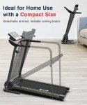 Redliro Foldable Walking Treadmill with Handrail