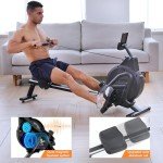 YOLEO Indoor Magnetic Rowing Machine with 16 Levels