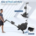 YOLEO Indoor Magnetic Rowing Machine with 16 Levels