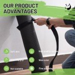 Adjustable Slim Panda Yoga Mat Carrying Strap