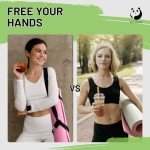 Adjustable Slim Panda Yoga Mat Carrying Strap