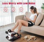 Compact Electric Elliptical Pedal Exerciser for Home