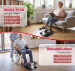 Compact Electric Elliptical Pedal Exerciser for Home