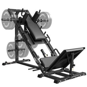 ZERELEK 2-in-1 Leg Press and Hack Squat Machine