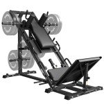 ZERELEK 2-in-1 Leg Press and Hack Squat Machine