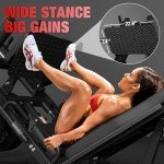 ZERELEK 2-in-1 Leg Press and Hack Squat Machine