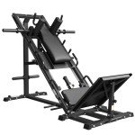 ZERELEK 2-in-1 Leg Press and Hack Squat Machine