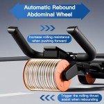 Bnlei 3-Wheel Ab Roller for Core Training