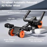 Bnlei 3-Wheel Ab Roller for Core Training