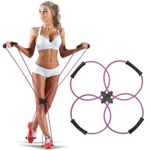 Portable Pilates Reformer Resistance Band Kit