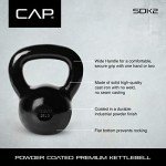 80-Pound CAP Barbell Kettlebell for Home Workouts