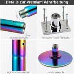 Dance Pole for Home with Ceiling Stand & Tray