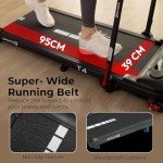 Sports24 Foldable Incline Walking Pad Treadmill