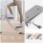 Foldable Height Adjustable Stair Climber with LCD Display