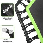 ONETWOFIT Mini Trampoline with Handle for Adults