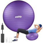 EDIFIT Pilates Ball with Pump – Multiple Sizes
