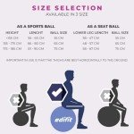 EDIFIT Pilates Ball with Pump – Multiple Sizes