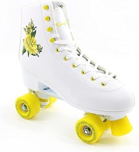 Peony V3 Roller Skates - Yellow Size UK 9