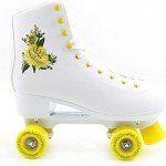Peony V3 Roller Skates - Yellow Size UK 9