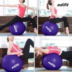 EDIFIT Pilates Ball with Pump – Multiple Sizes