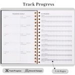 A5 Gym Log Book for Fitness Tracking & Goals