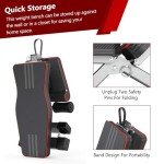 Yoleo Adjustable Weight Bench for Home Gym Fitness