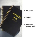 A5 Gym Log Book for Fitness Tracking & Goals