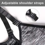2 Pack High Impact Sports Bras for Women
