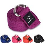 Adjustable Cotton Yoga Strap for Stretching (1.8M)