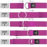 Adjustable Cotton Yoga Strap for Stretching (1.8M)